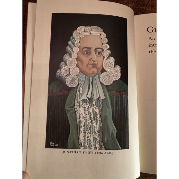 Gullivers Travels Jonathan Swift - Collectors Edition Leather 1976 - Picture 5 of 8